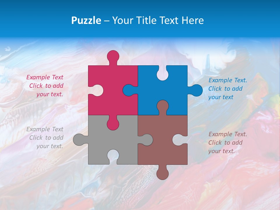 Painted Background PowerPoint Template