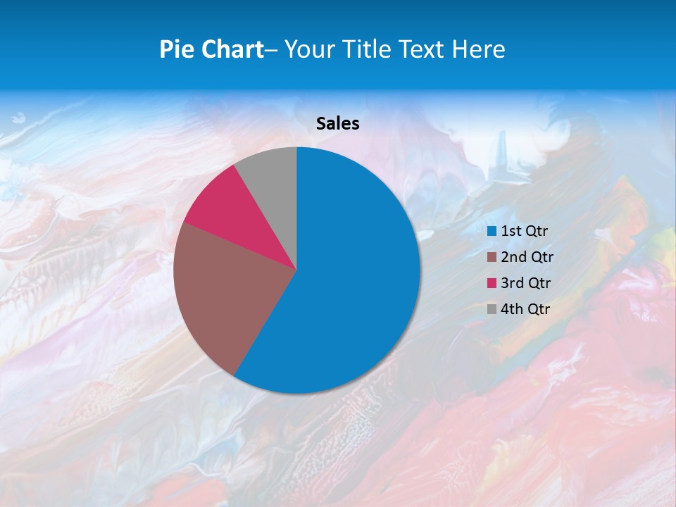 Painted Background PowerPoint Template