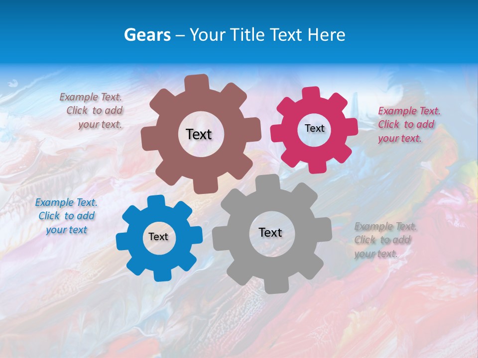 Painted Background PowerPoint Template