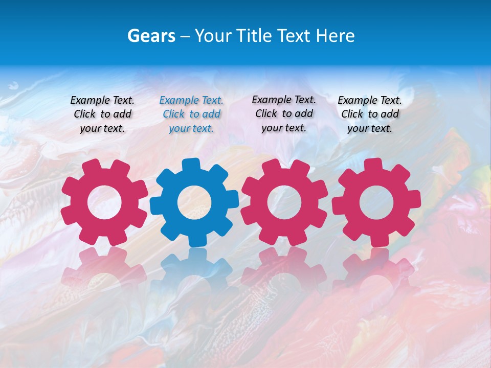 Painted Background PowerPoint Template