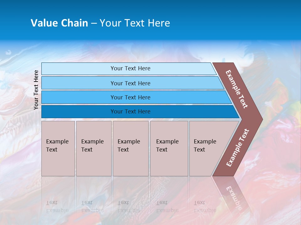 Painted Background PowerPoint Template