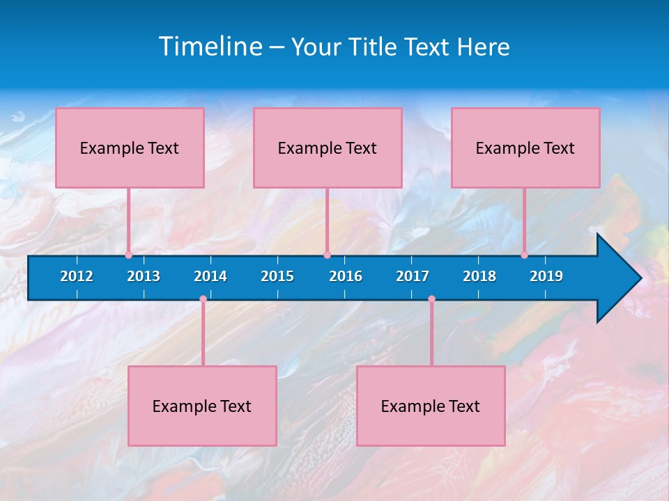 Painted Background PowerPoint Template