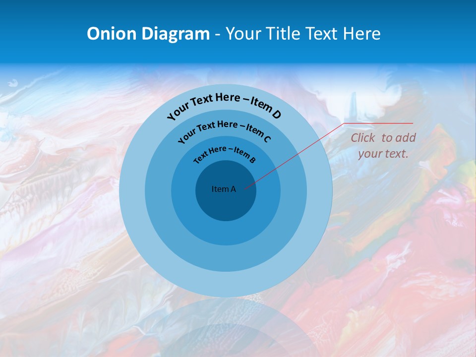 Painted Background PowerPoint Template