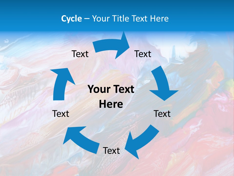 Painted Background PowerPoint Template