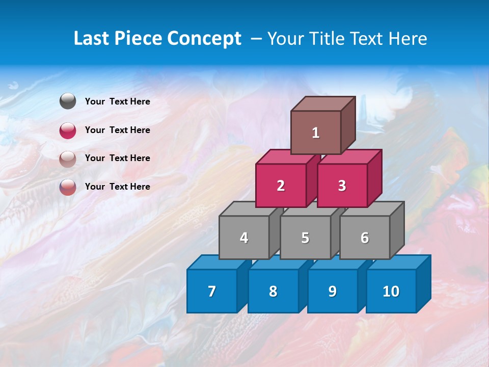 Painted Background PowerPoint Template