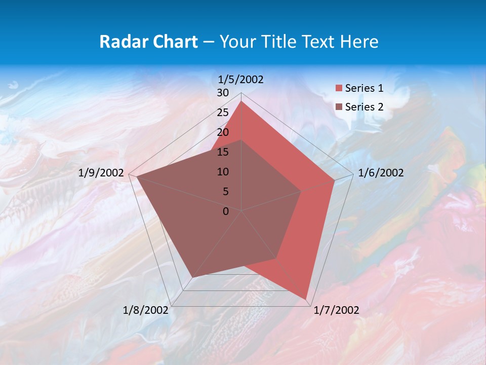 Painted Background PowerPoint Template
