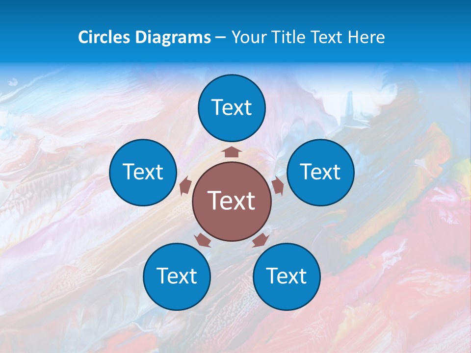 Painted Background PowerPoint Template