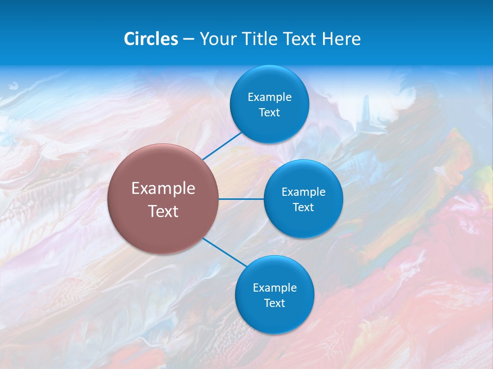 Painted Background PowerPoint Template