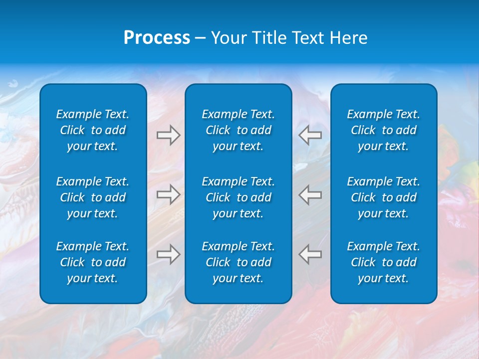 Painted Background PowerPoint Template