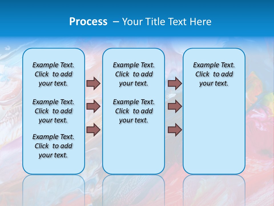 Painted Background PowerPoint Template