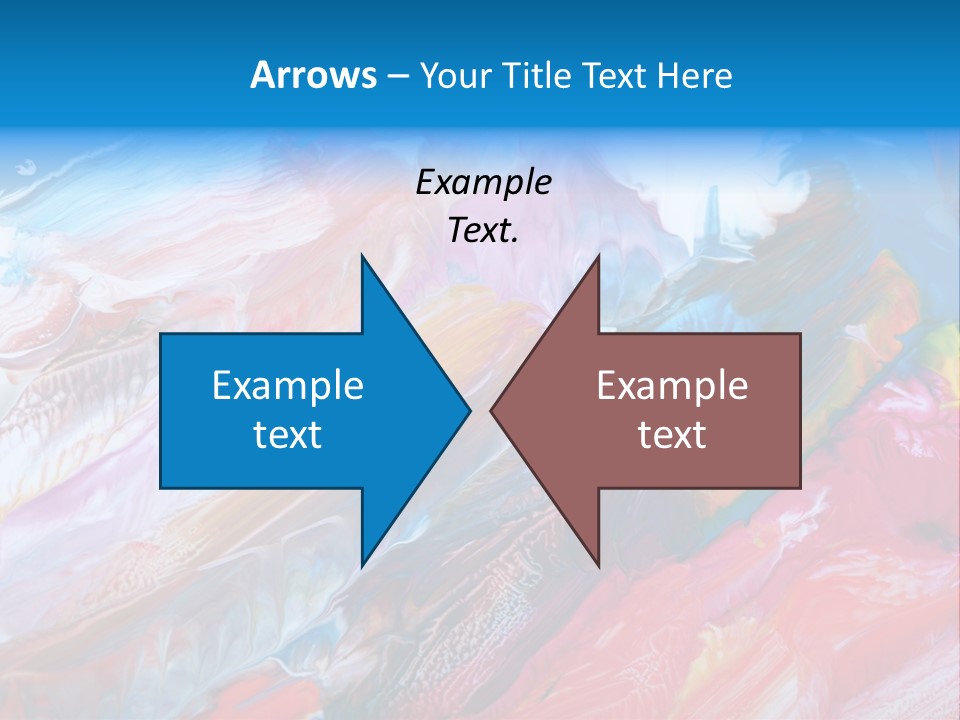 Painted Background PowerPoint Template