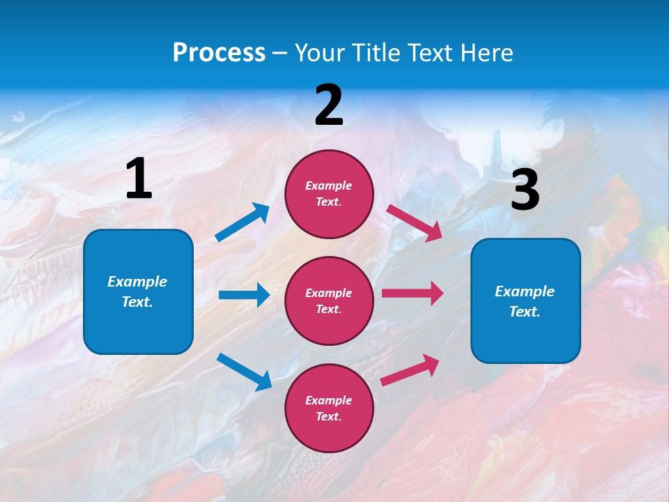 Painted Background PowerPoint Template