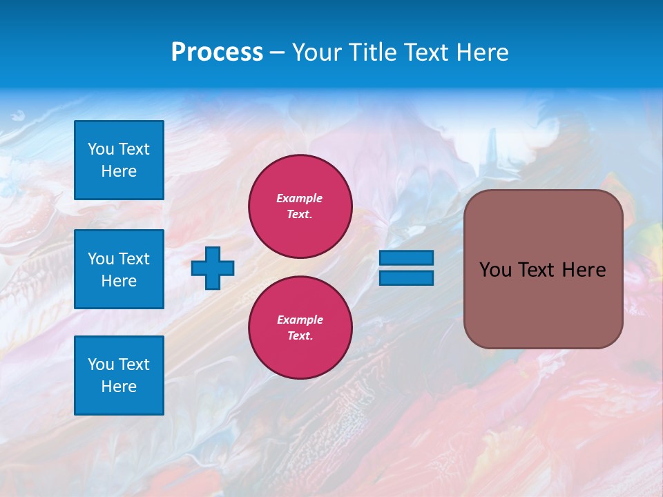 Painted Background PowerPoint Template