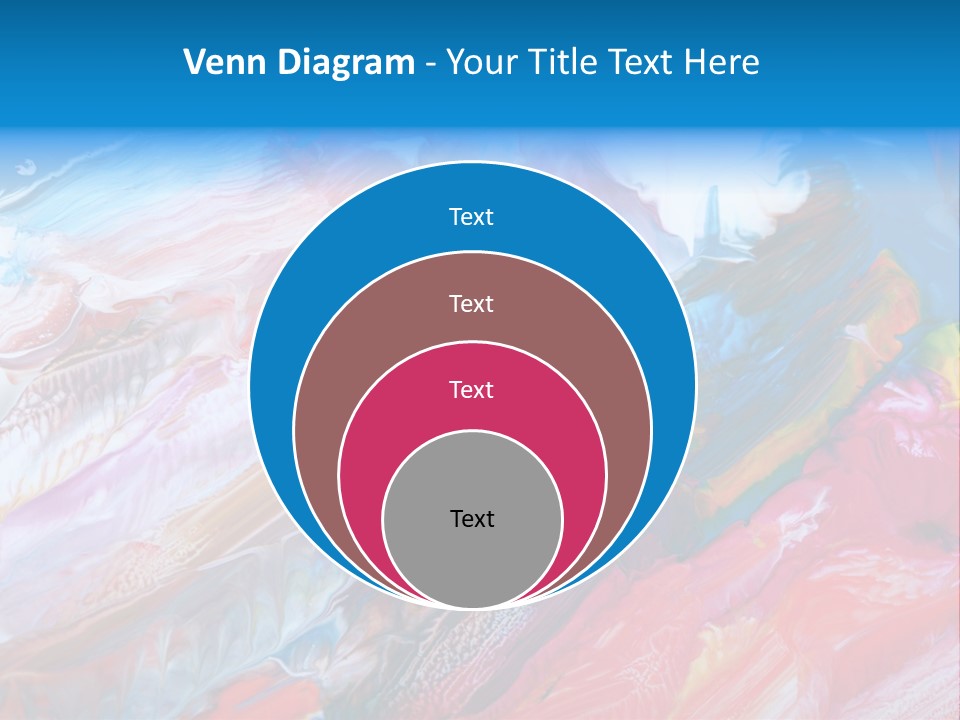 Painted Background PowerPoint Template