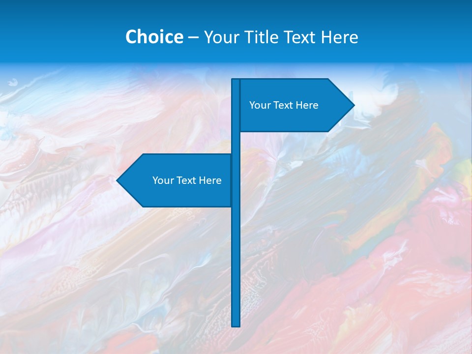 Painted Background PowerPoint Template