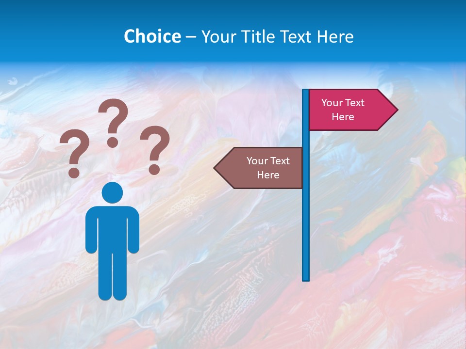 Painted Background PowerPoint Template