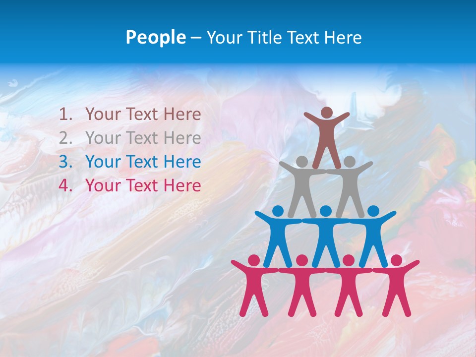 Painted Background PowerPoint Template