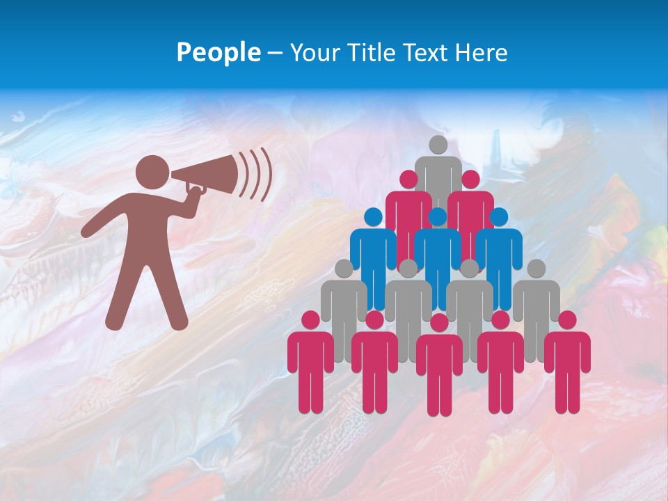 Painted Background PowerPoint Template