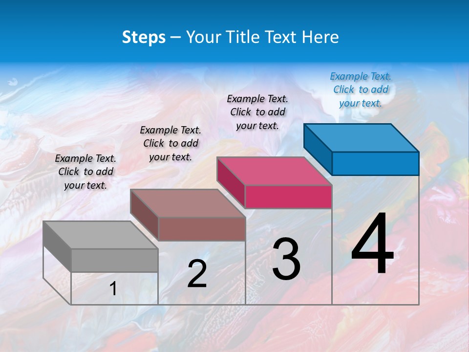 Painted Background PowerPoint Template