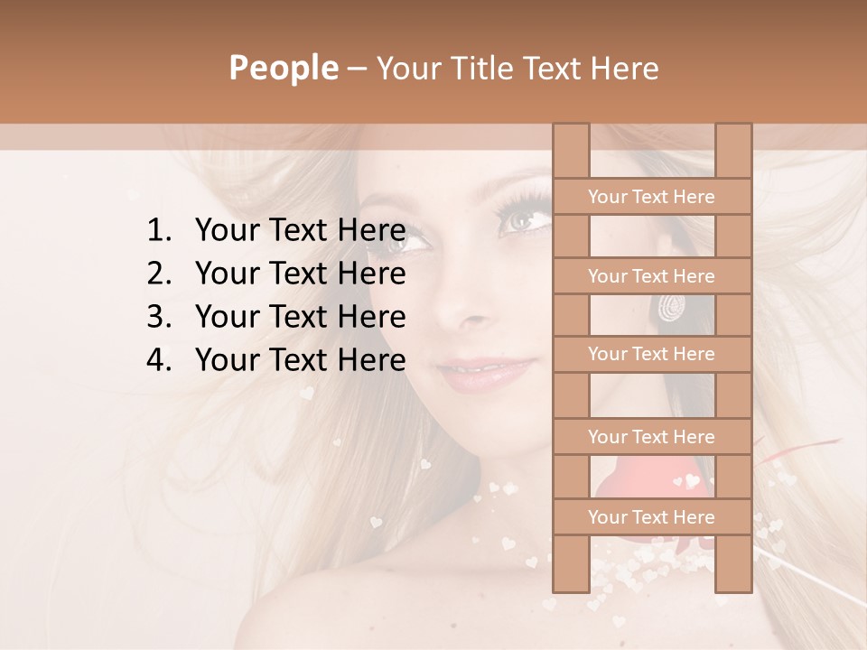 People Together Teamwork PowerPoint Template