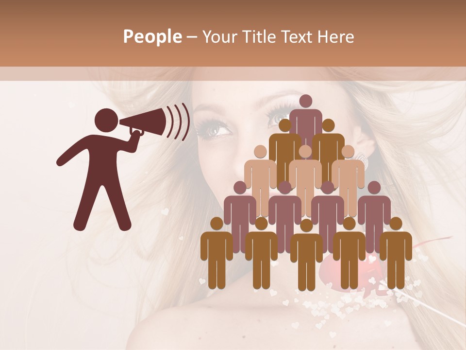 People Together Teamwork PowerPoint Template