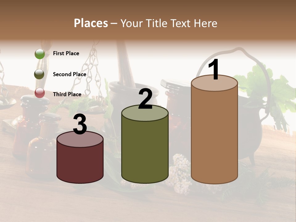 Imagens Sobre Homeopatia PowerPoint Template