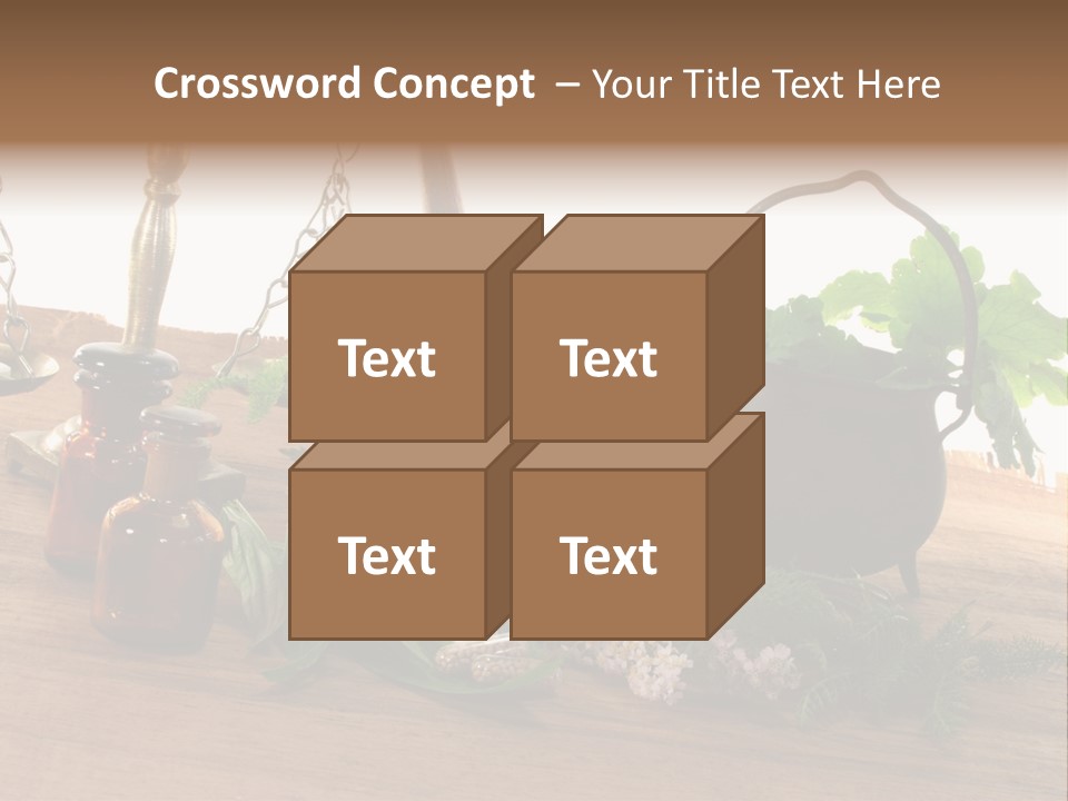 Imagens Sobre Homeopatia PowerPoint Template