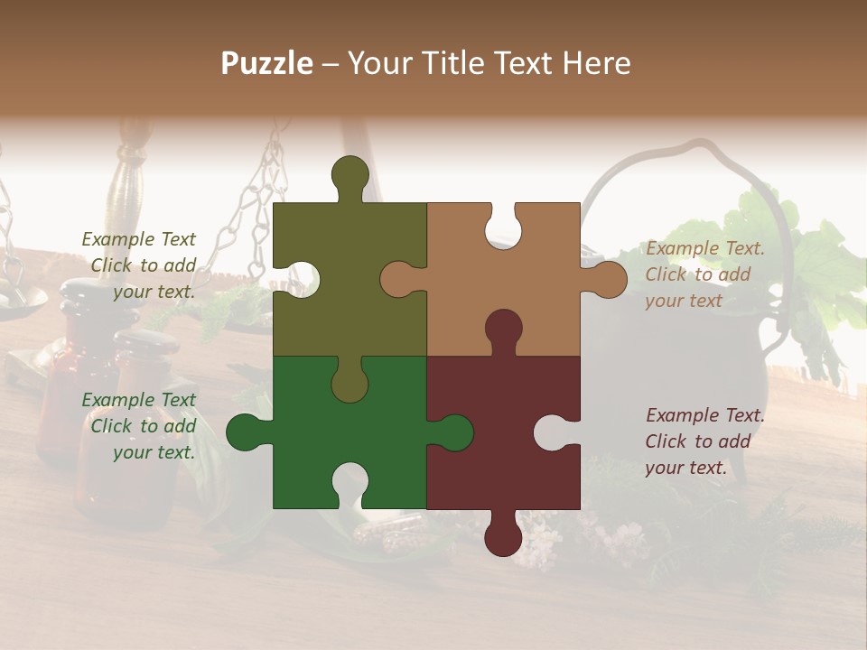 Imagens Sobre Homeopatia PowerPoint Template