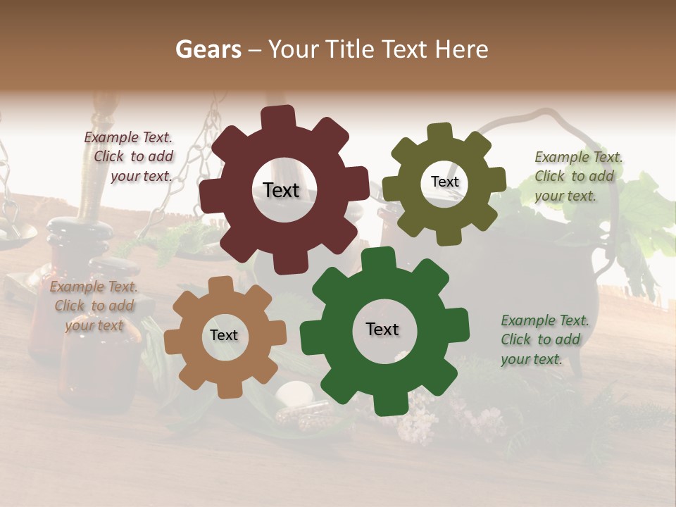 Imagens Sobre Homeopatia PowerPoint Template