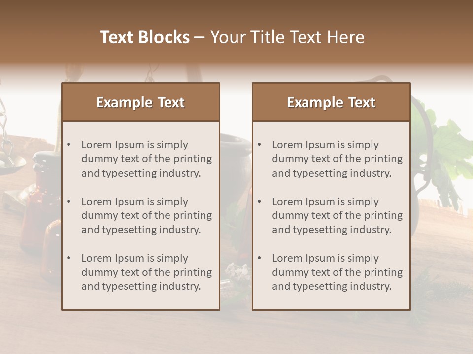 Imagens Sobre Homeopatia PowerPoint Template