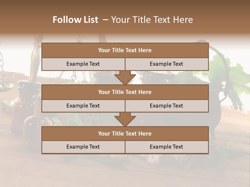 Imagens Sobre Homeopatia PowerPoint Template