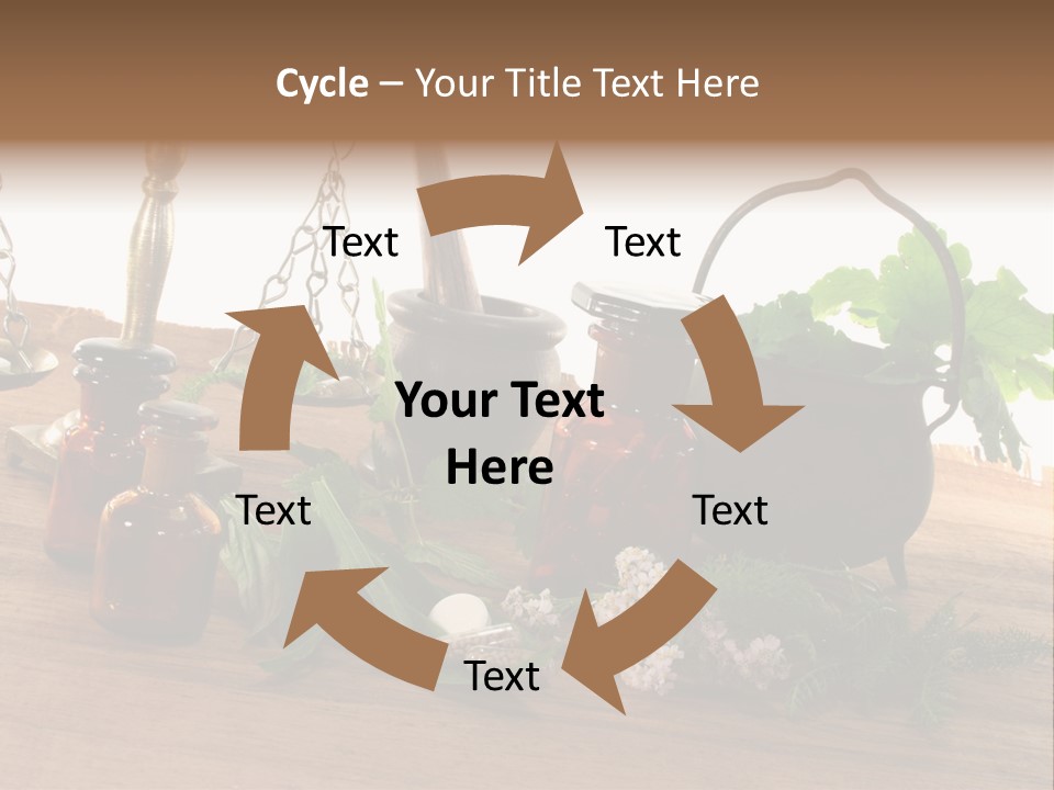 Imagens Sobre Homeopatia PowerPoint Template