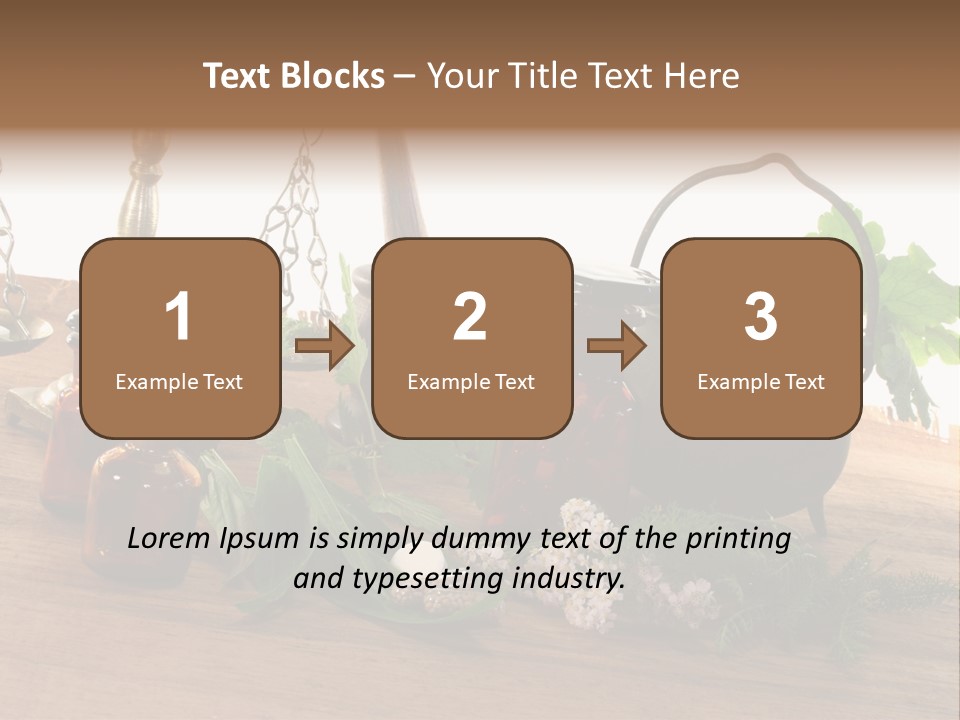 Imagens Sobre Homeopatia PowerPoint Template