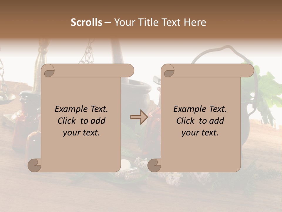 Imagens Sobre Homeopatia PowerPoint Template