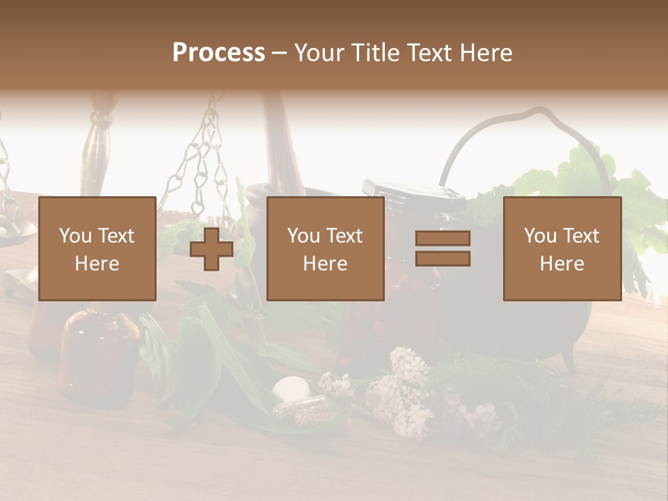 Imagens Sobre Homeopatia PowerPoint Template
