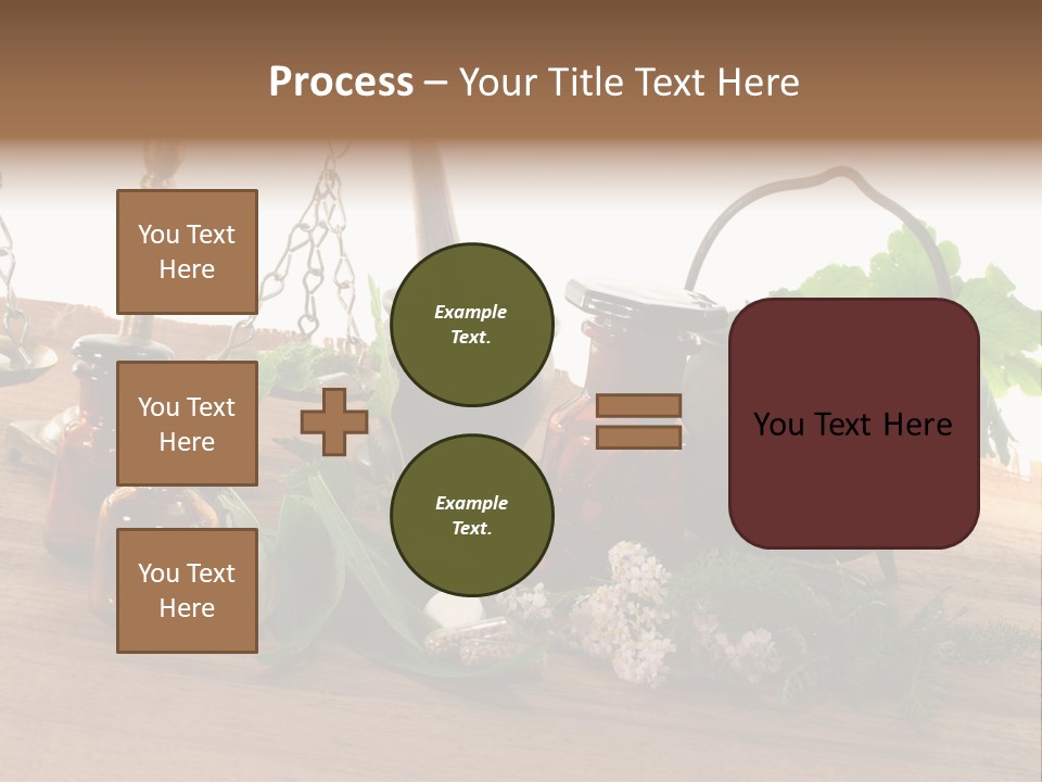 Imagens Sobre Homeopatia PowerPoint Template