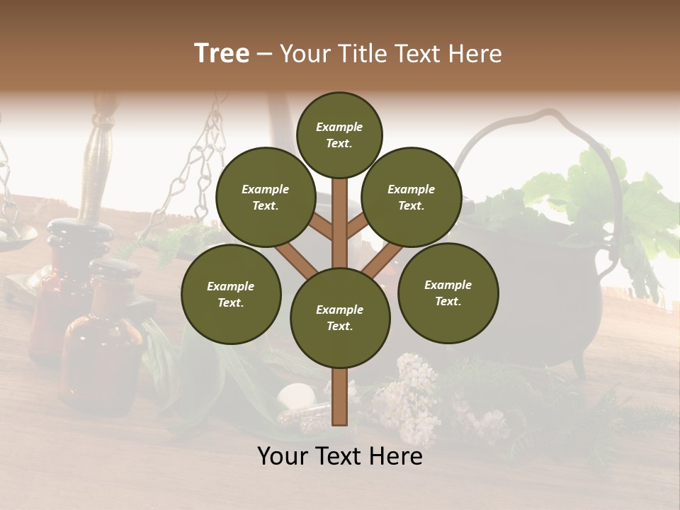 Imagens Sobre Homeopatia PowerPoint Template