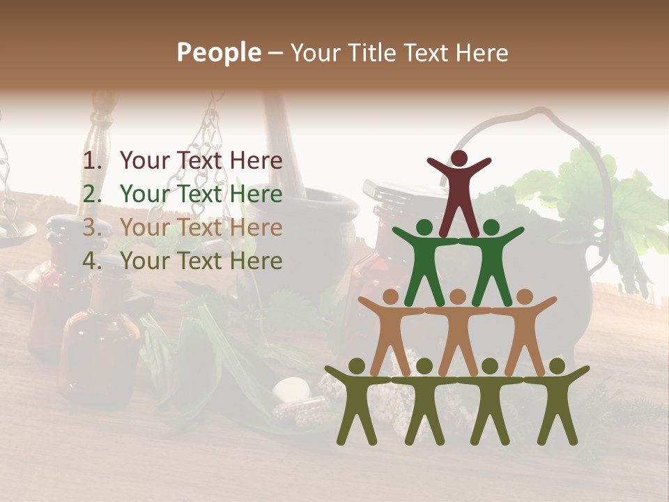 Imagens Sobre Homeopatia PowerPoint Template