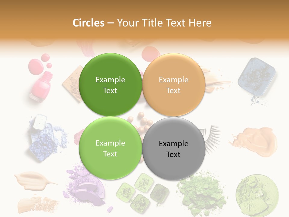 Make Up Products PowerPoint Template
