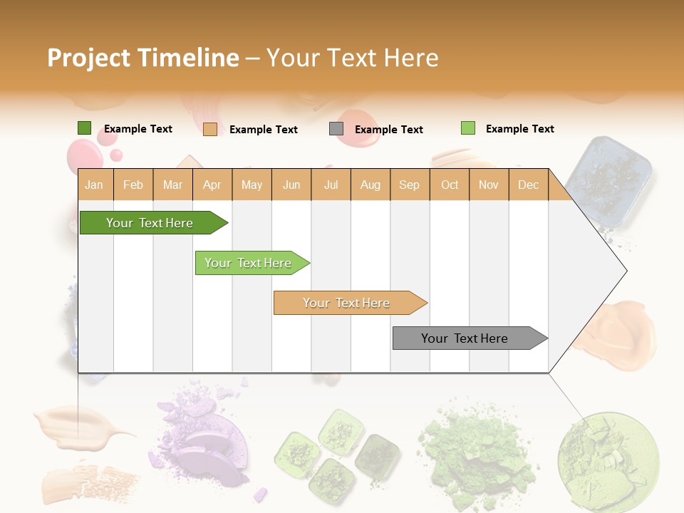 Make Up Products PowerPoint Template