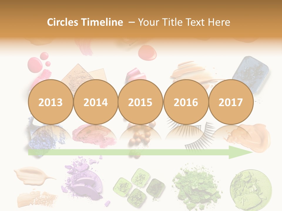 Make Up Products PowerPoint Template