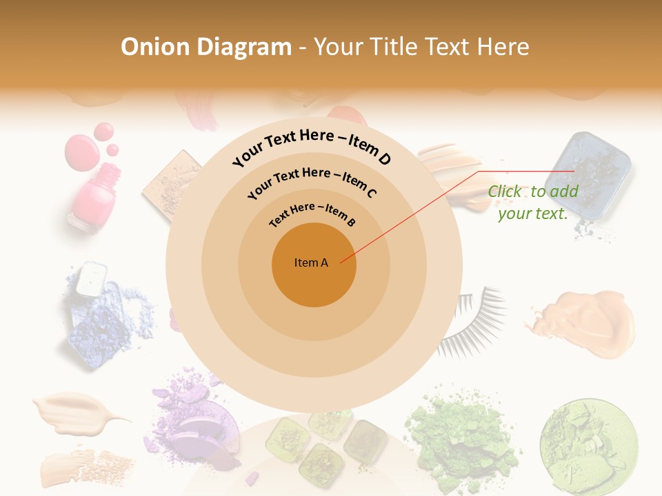 Make Up Products PowerPoint Template