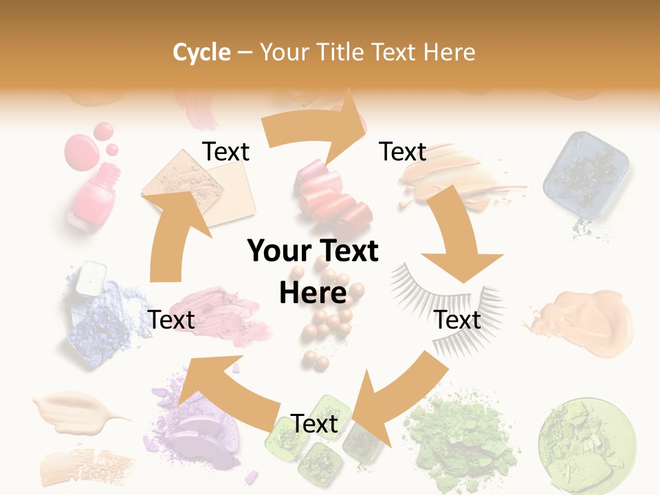 Make Up Products PowerPoint Template
