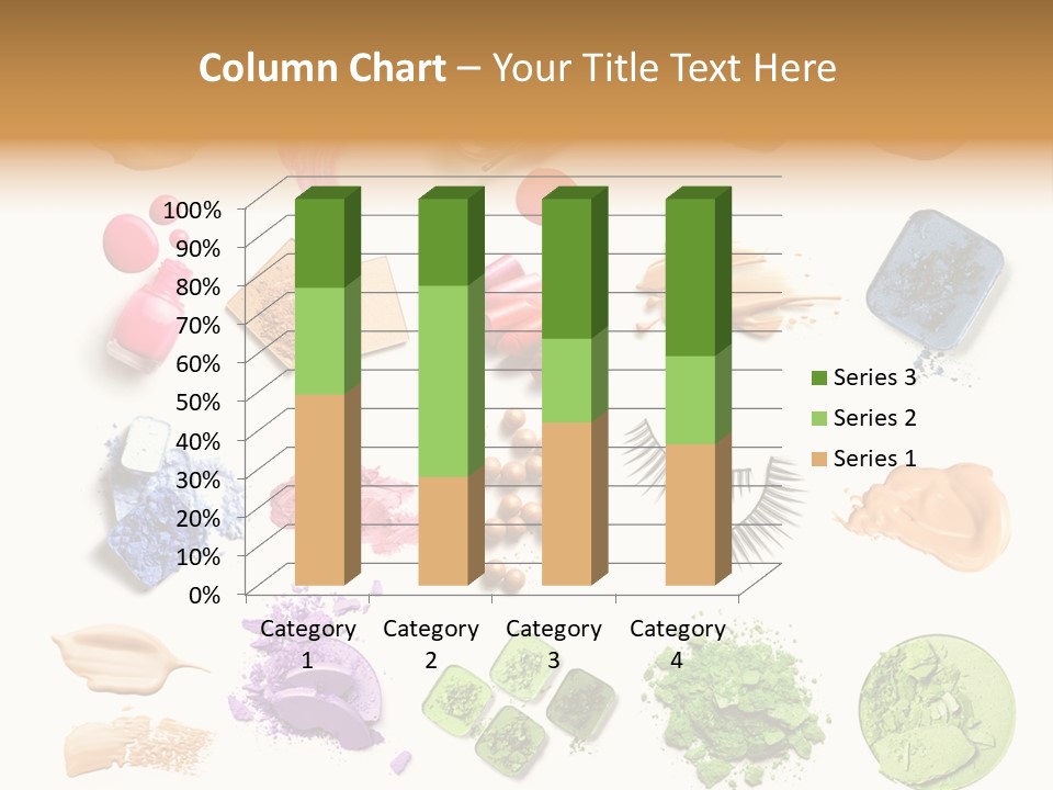 Make Up Products PowerPoint Template