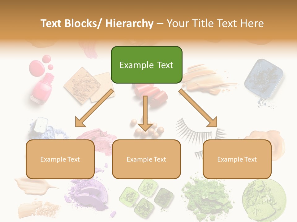 Make Up Products PowerPoint Template