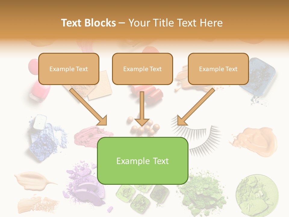 Make Up Products PowerPoint Template