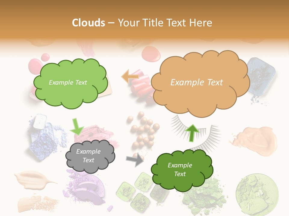 Make Up Products PowerPoint Template