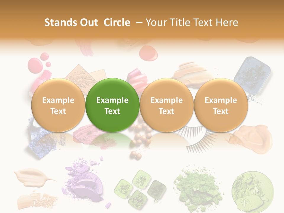 Make Up Products PowerPoint Template