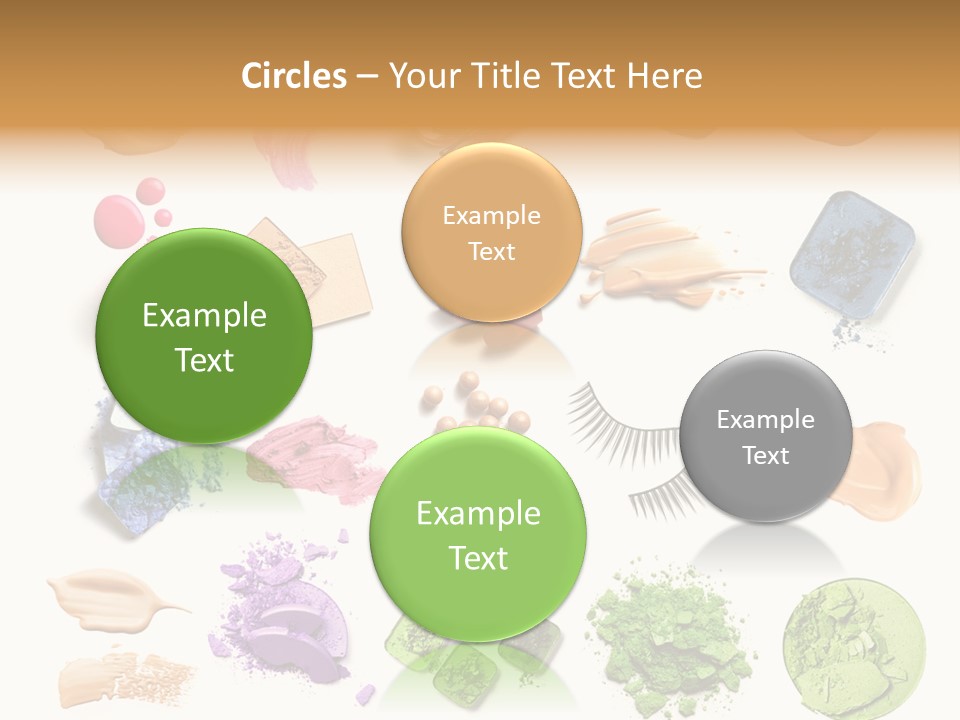Make Up Products PowerPoint Template