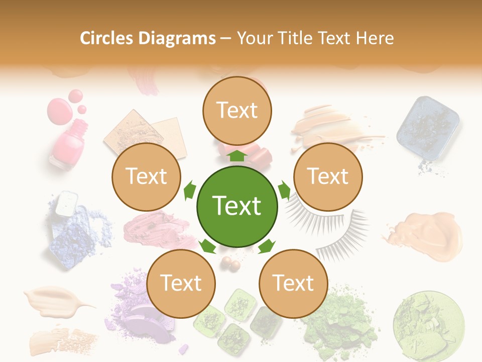 Make Up Products PowerPoint Template